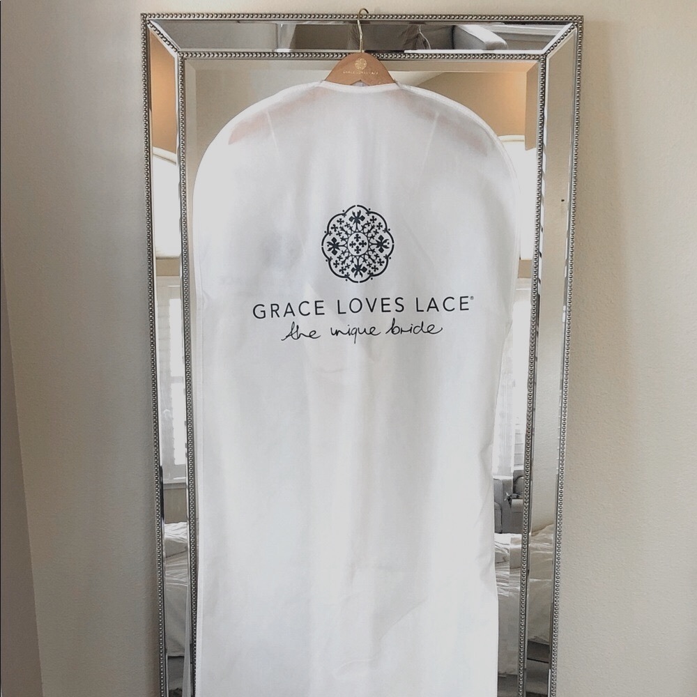 Grace Loves Lace Honey Silk Gown with GLL Veil